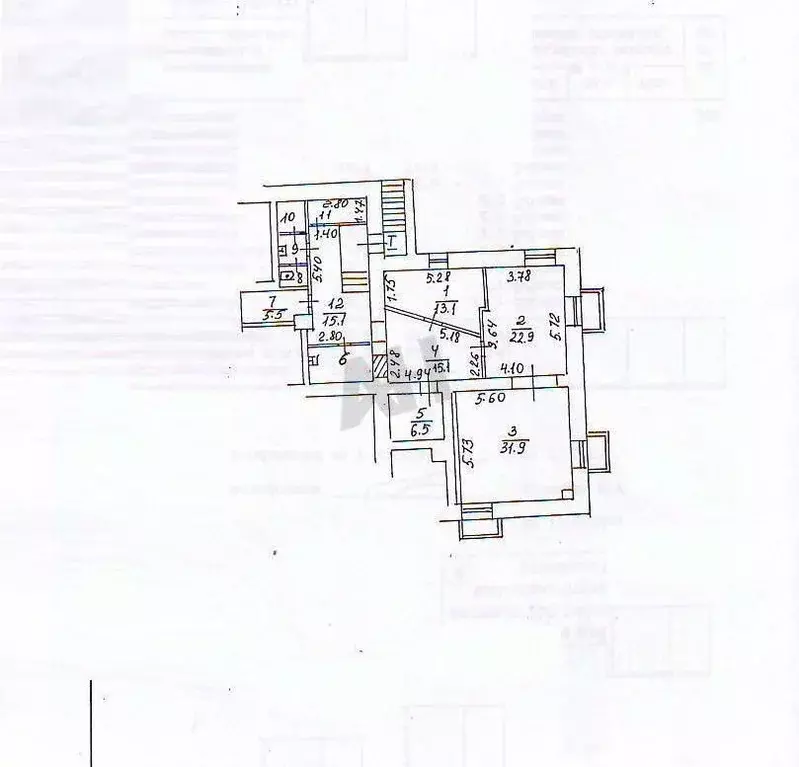 Офис в Москва Студенческая ул., 44/28 (126 м) - Фото 1