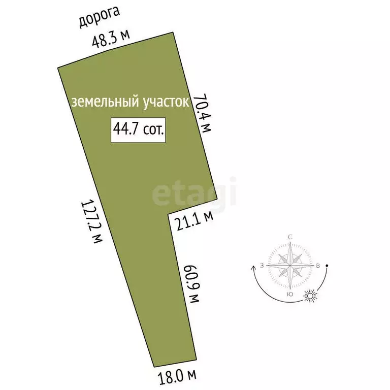 Участок в Свердловская область, Тугулымский муниципальный округ, село ... - Фото 1