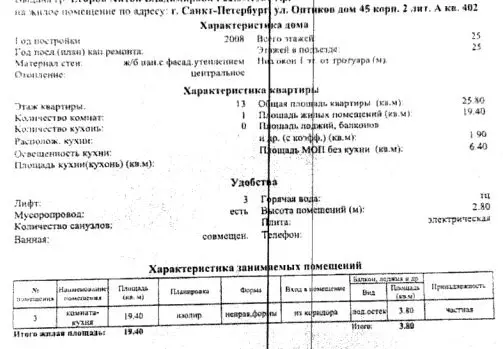 Свободной планировки кв. Санкт-Петербург ул. Оптиков, с60 (25.8 м) - Фото 0