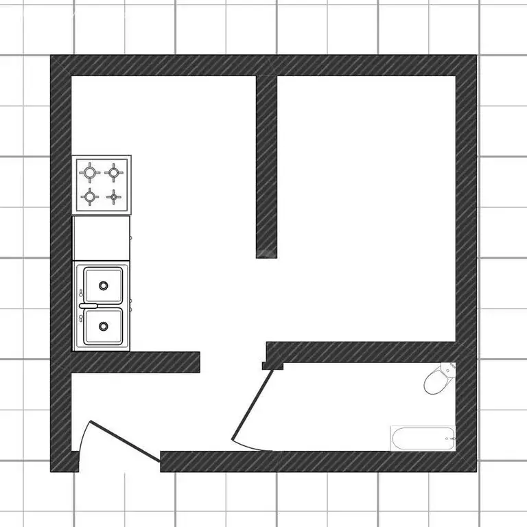 Дом в Боринское, Полевая улица (47 м) - Фото 1