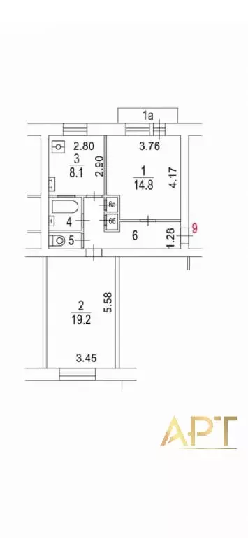 Продается 2-комнатная квартира - Фото 1