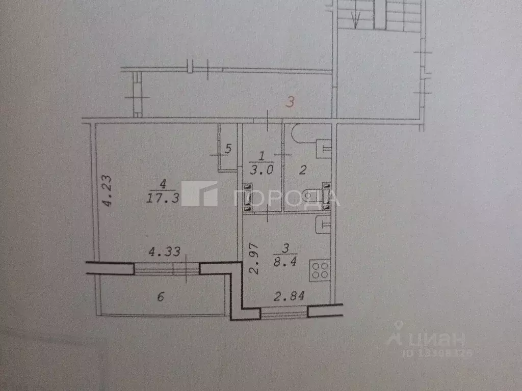 1-к кв. Новосибирская область, Новосибирский район, Мичуринский ... - Фото 2