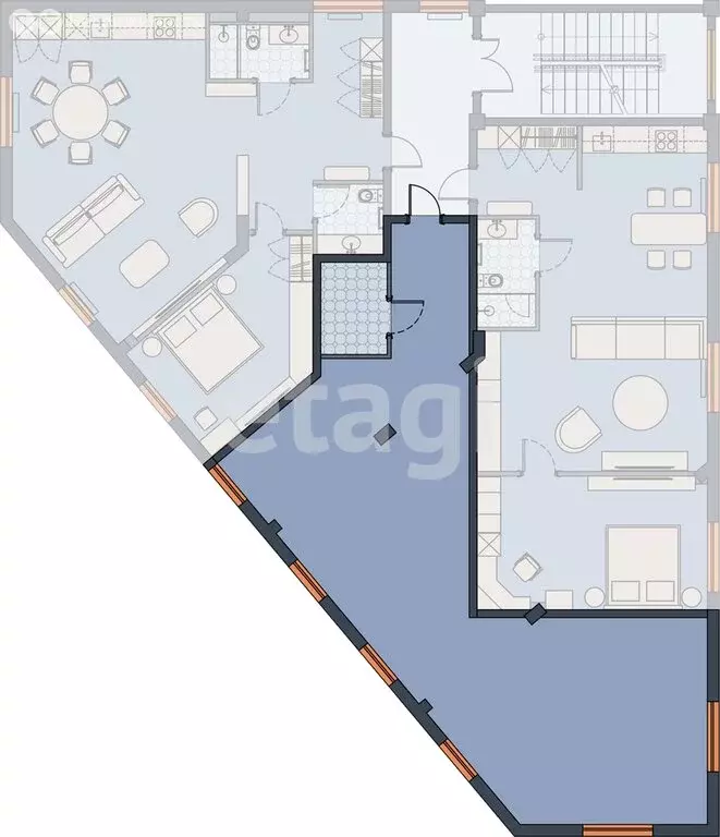 2-комнатная квартира: Севастополь, улица Шмидта, 7 (93.66 м) - Фото 1