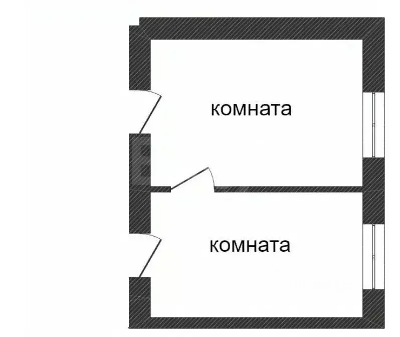 Комната Вологодская область, Вологда Полевая ул., 17 (23.0 м) - Фото 1