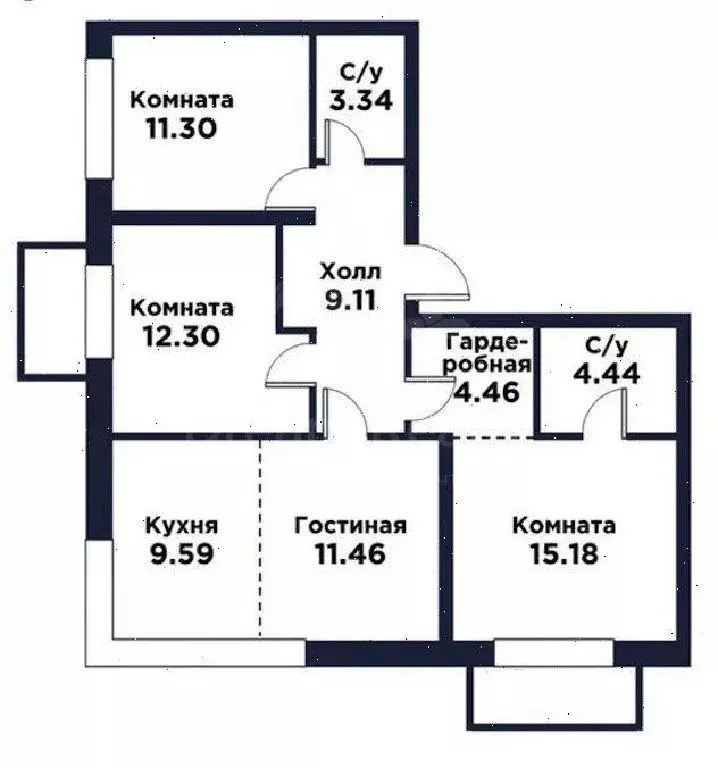 Продается 3-комнатная квартира - Фото 1