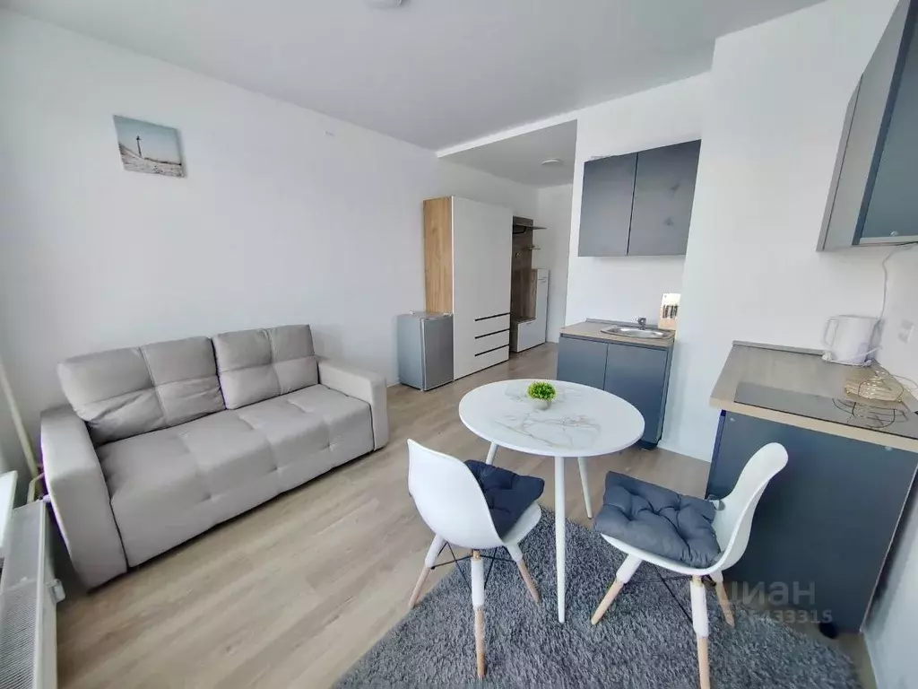 Студия Ленинградская область, Мурино Всеволожский район, ул. ... - Фото 1