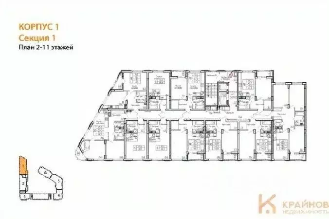 1-к кв. Воронежская область, Воронеж бул. Содружества, 1 (43.2 м) - Фото 1