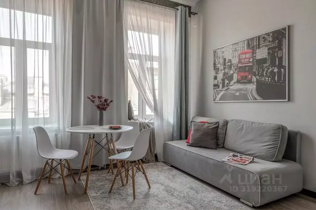 1-к кв. Санкт-Петербург Тележная ул., 23 (22.0 м) - Фото 1