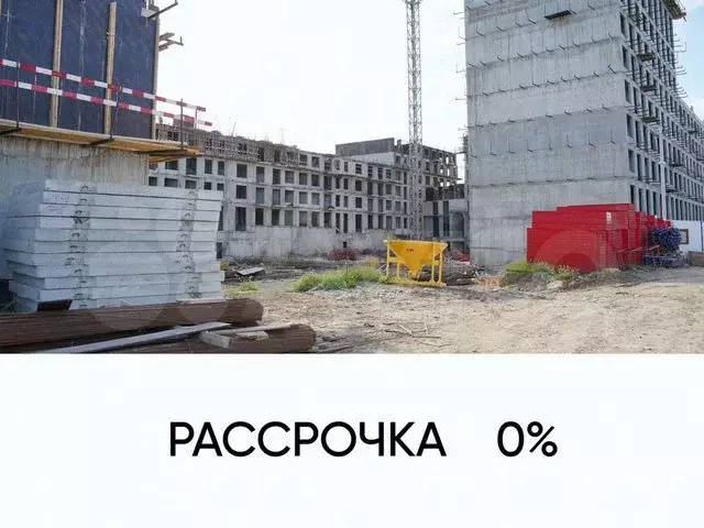 1-к. квартира, 39,8 м, 5/5 эт. - Фото 0