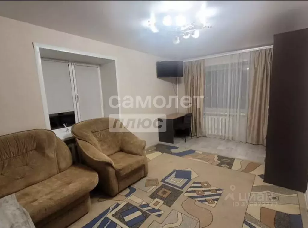 1-к кв. Алтайский край, Барнаул ул. Никитина, 59 (31.1 м) - Фото 0