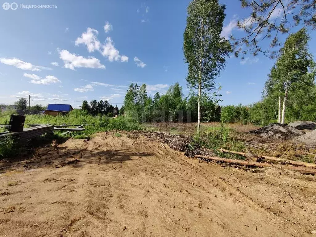 Участок в посёлок городского типа Верхняя Максаковка, Осенняя улица ... - Фото 0