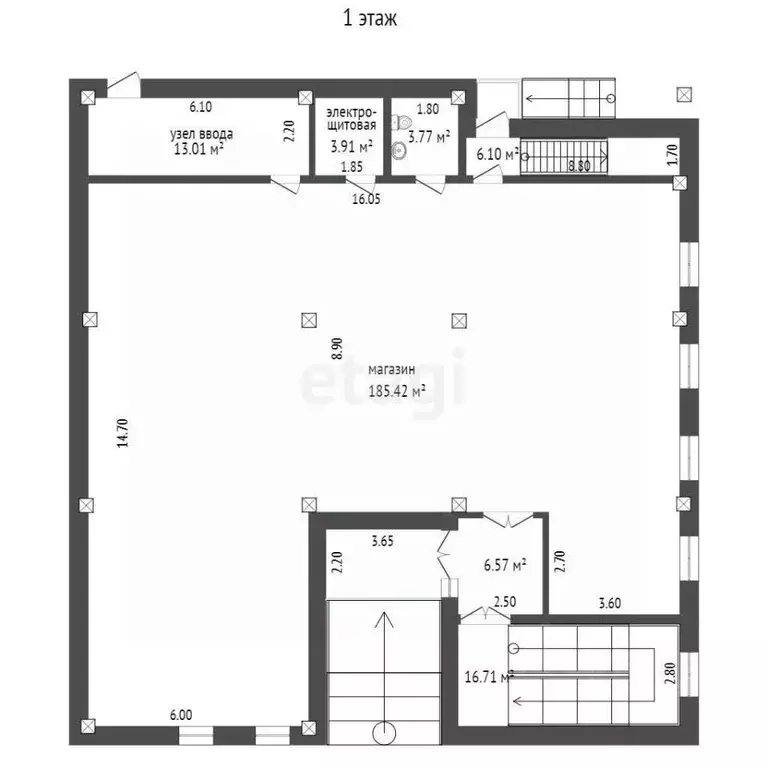 Офис в Саха (Якутия), Якутск ул. Кузьмина, 29/2 (800 м) - Фото 1