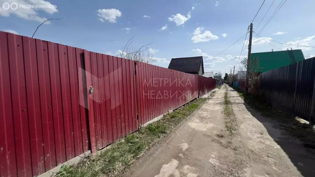Участок в Тюмень, территория СОСН Плодовое, Садовая улица (3.9 м) - Фото 1