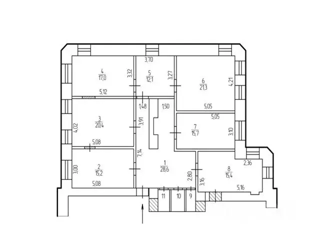 Офис в Москва Яузский бул., 13С3 (171 м) - Фото 2