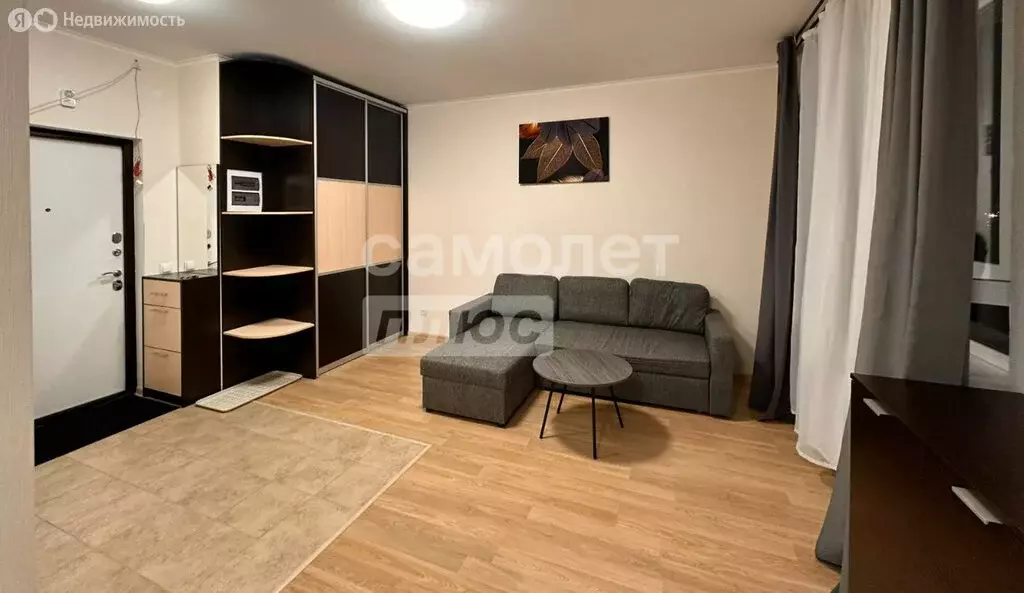 Квартира-студия: Люберцы, микрорайон Зенино ЖК Самолёт, улица Камова, ... - Фото 2