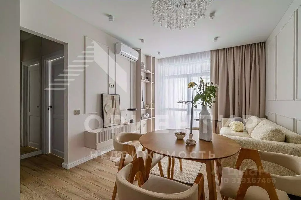 Квартира, 1 комната, 42.2 м - Фото 0