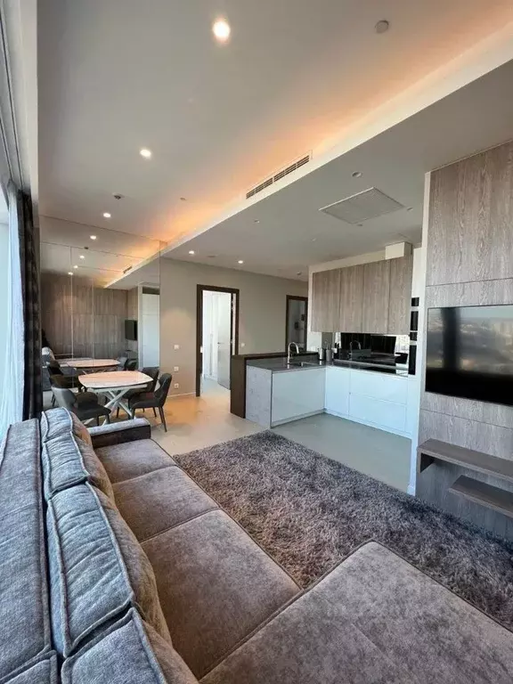 3-к кв. Москва 1-й Красногвардейский проезд, 22с1 (88.4 м) - Фото 2