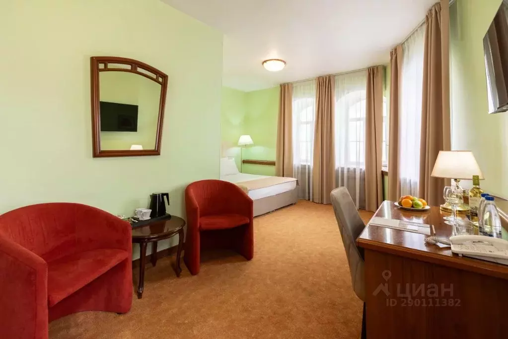 Комната Москва ул. Сретенка, 15 (28.0 м) - Фото 1