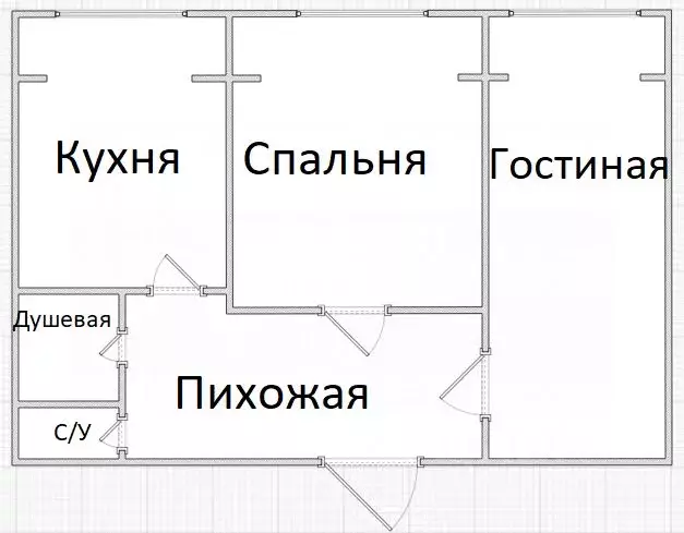 2-к кв. Дагестан, Махачкала ул. Абдулхакима Исмаилова, 46А (78.0 м) - Фото 1