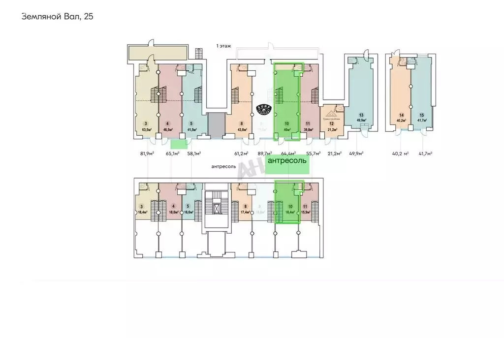 Помещение свободного назначения (64 м) - Фото 2