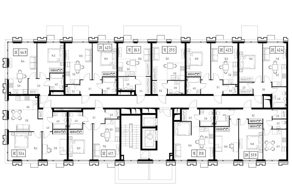 1-к кв. Московская область, Одинцовский городской округ, Заречье пгт ... - Фото 2