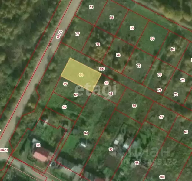 Участок в Ярославская область, Тутаевский муниципальный округ, д. ... - Фото 1