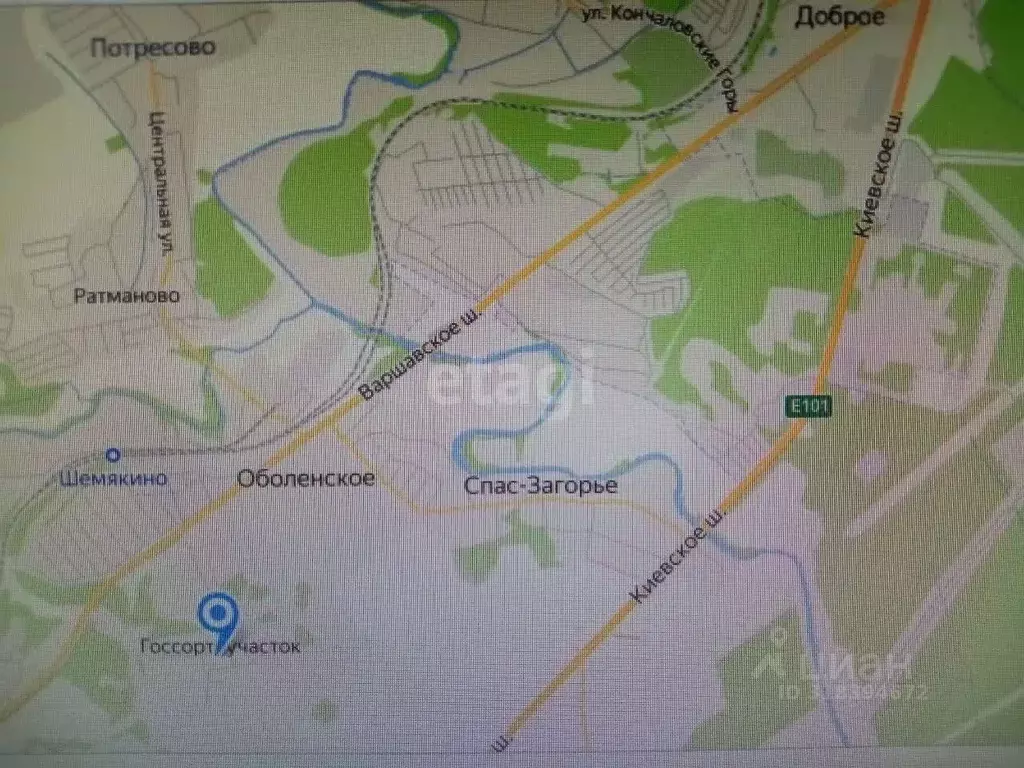 Участок в Калужская область, Малоярославецкий район, Спас-Загорье ... - Фото 2