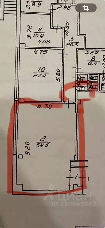 Помещение свободного назначения в Москва пос. Рублево, Советская ул., ... - Фото 2