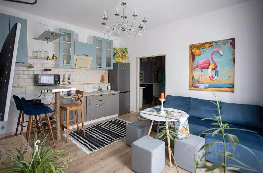 2-к кв. Калининградская область, Зеленоградск ул. Приморская, 4 (45.0 ... - Фото 2