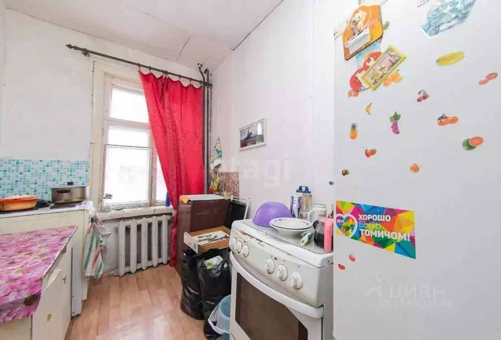 Комната Томская область, Томск ул. Войкова, 1 (34.4 м) - Фото 0