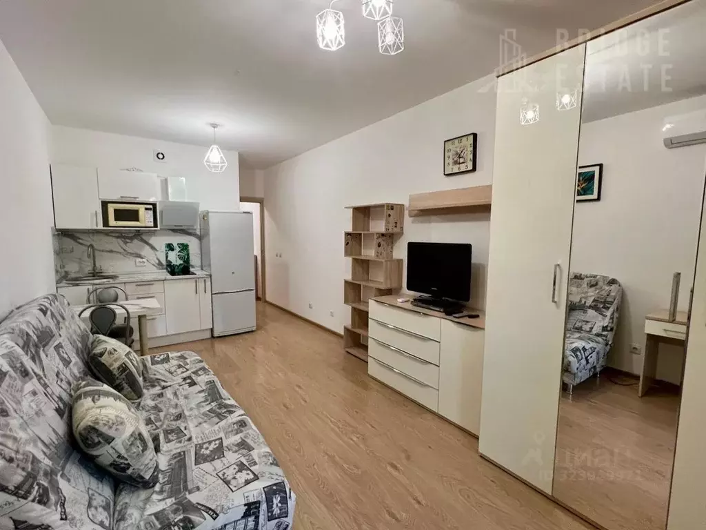 Студия Санкт-Петербург ул. Летчика Лихолетова, 14к2 (24.6 м) - Фото 2