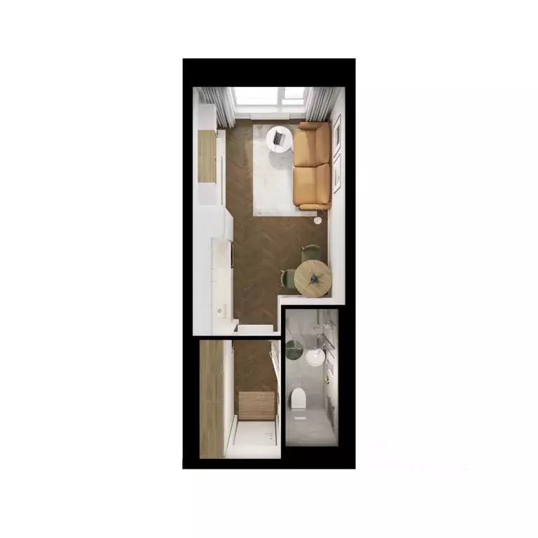 Студия Бурятия, Улан-Удэ ул. Шмидта, 37А (20.43 м) - Фото 2