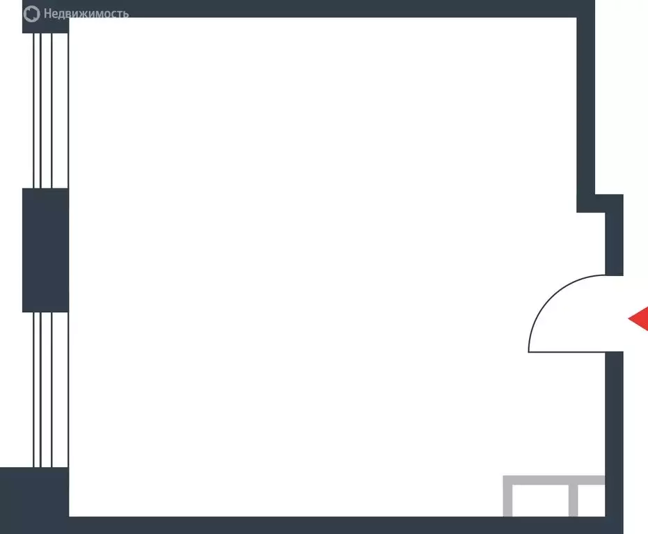 Офис (38.4 м) - Фото 1