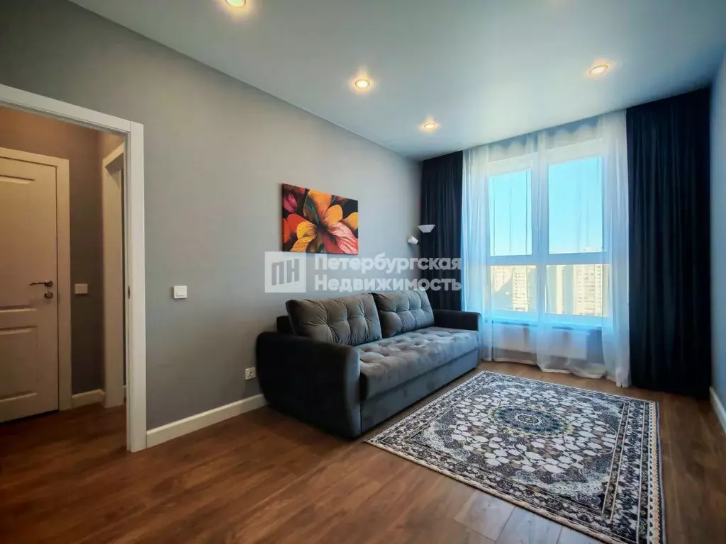 1-к кв. Санкт-Петербург ул. Вадима Шефнера, 4 (34.0 м) - Фото 1