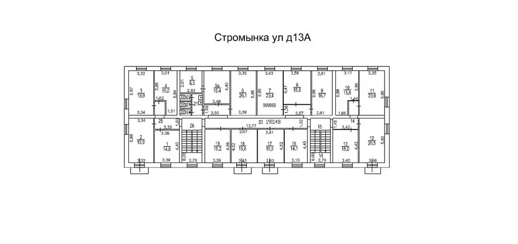 Помещение свободного назначения в Москва ул. Стромынка, 13А (384 м) - Фото 0