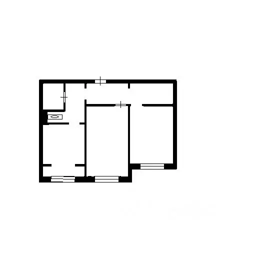 2-к кв. Москва ул. Барышиха, 25К2 (62.3 м) - Фото 1