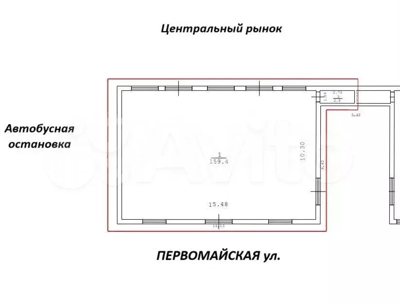 Сдам помещение свободного назначения, 162.3 м - Фото 0