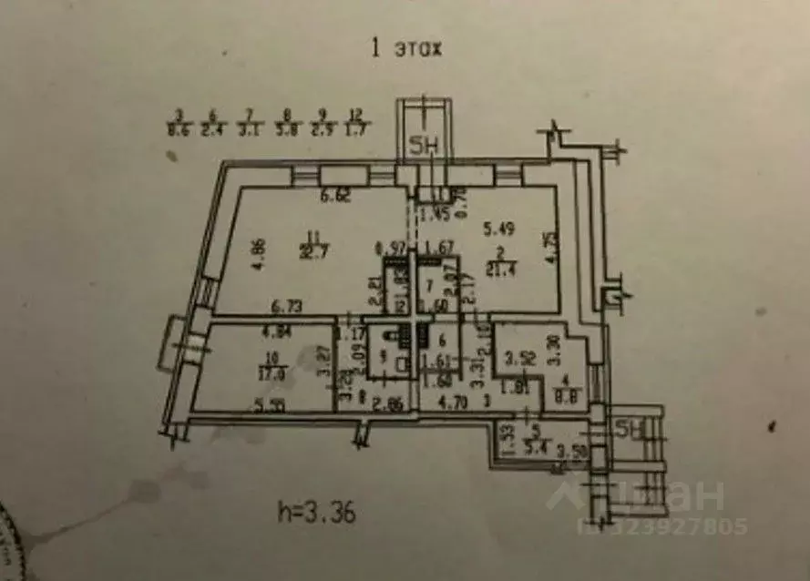Помещение свободного назначения в Санкт-Петербург Дунайский просп., ... - Фото 2