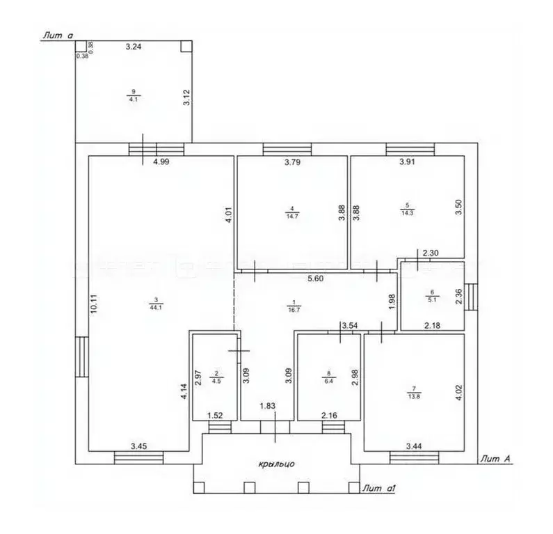 Дом в Татарстан, Лаишевский район, Столбищенское с/пос, с. Столбище ... - Фото 2