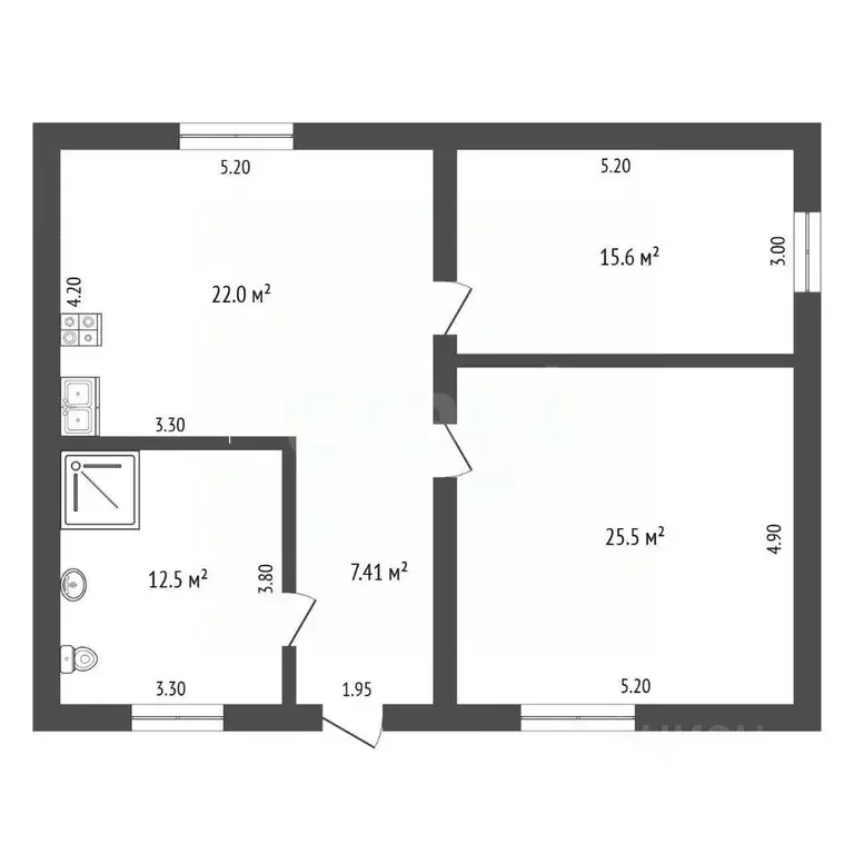 Дом в Тюменская область, Тюменский муниципальный округ, с. Перевалово ... - Фото 2