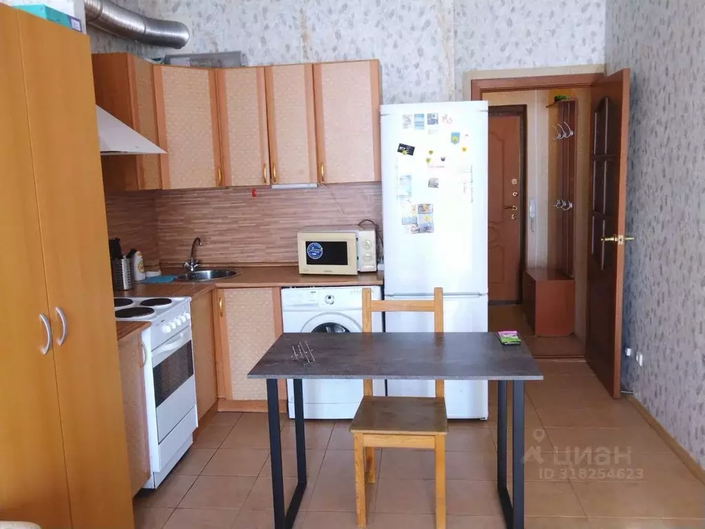 Студия Санкт-Петербург Пулковская ул., 8к4 (27.0 м) - Фото 1