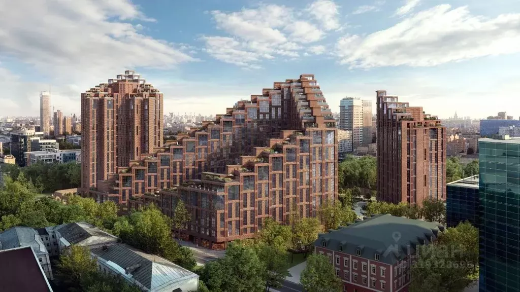 2-к кв. Москва Воксхолл жилой комплекс (65.2 м) - Фото 1
