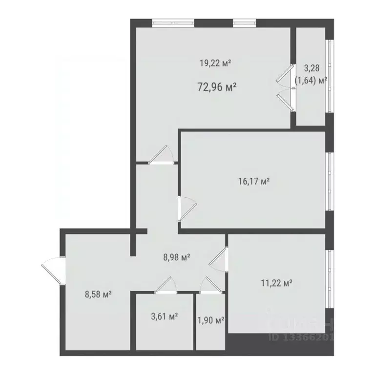 2-к кв. Сахалинская область, Южно-Сахалинск Зеленая Планета на Мира ... - Фото 1