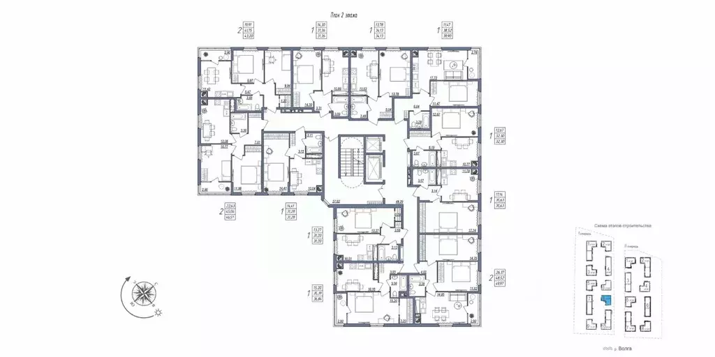 1-к кв. Волгоградская область, Волгоград ул. Тракторостроителей, 31/1 ... - Фото 2