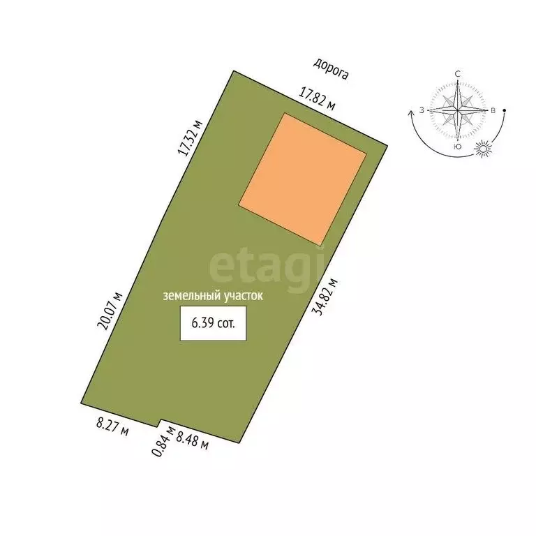 Дом в Нерехта, Комсомольская улица (67 м) - Фото 2