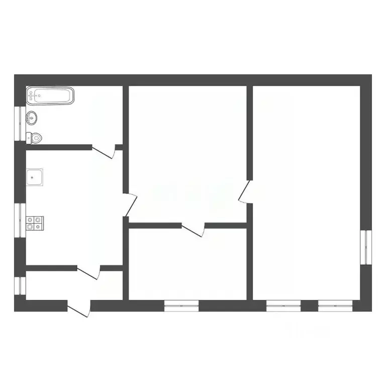 Дом в Тульская область, Киреевский район, Дедиловское с/пос, с. ... - Фото 2