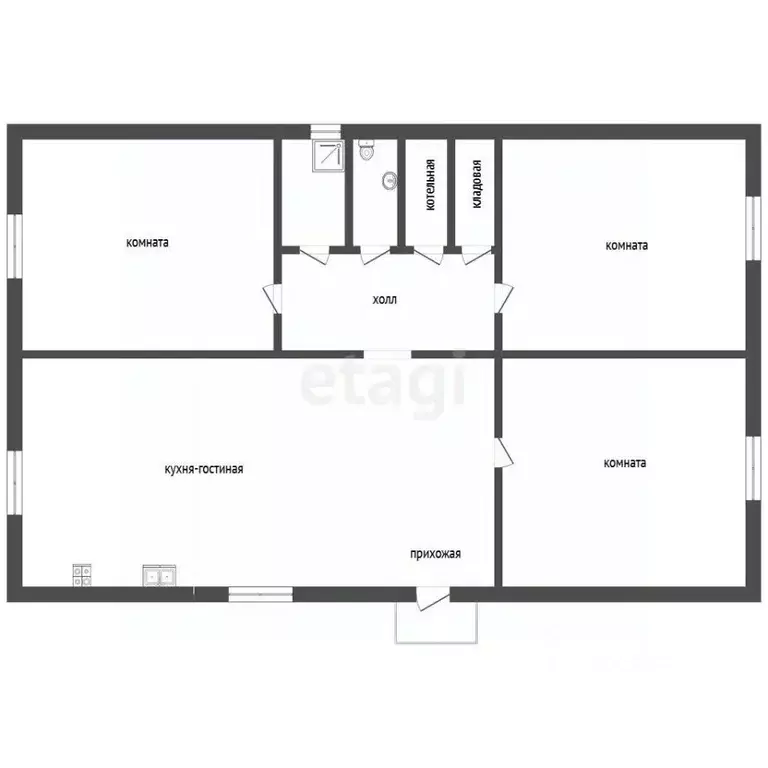 Дом в Калужская область, Тарусский муниципальный округ, Волковское ... - Фото 2