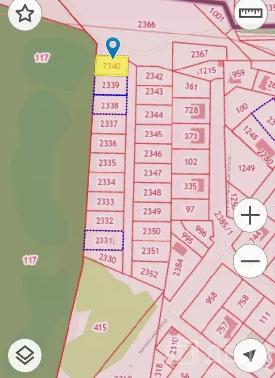 Участок в Рязанская область, Рязань Земляничная ул., 5Б (4.8 сот.) - Фото 1