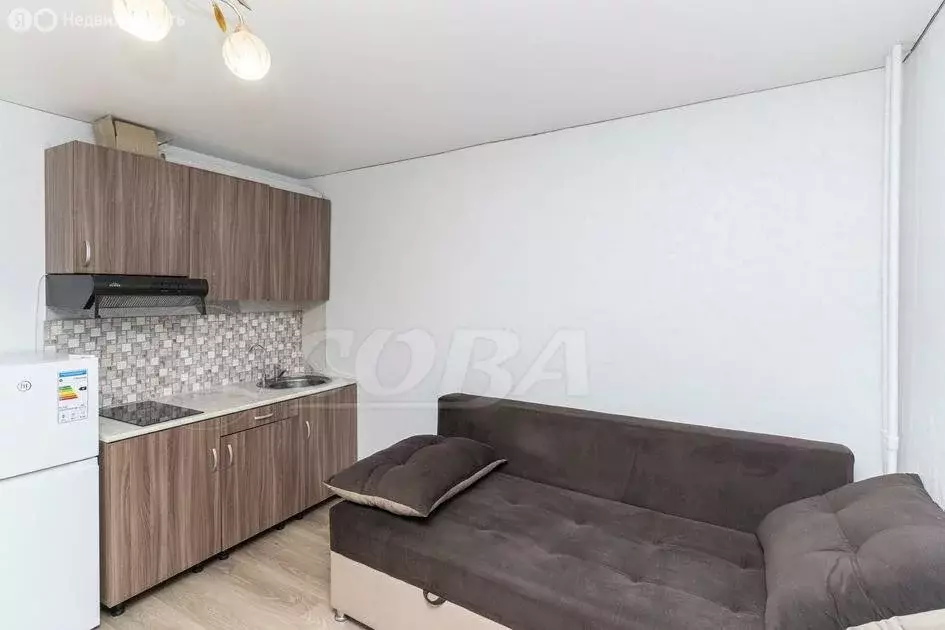 1-комнатная квартира: Тюмень, Олимпийская улица, 12 (21 м) - Фото 0