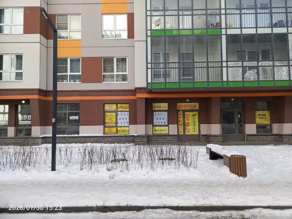 Помещение свободного назначения в Санкт-Петербург пос. Шушары, просп. ... - Фото 1